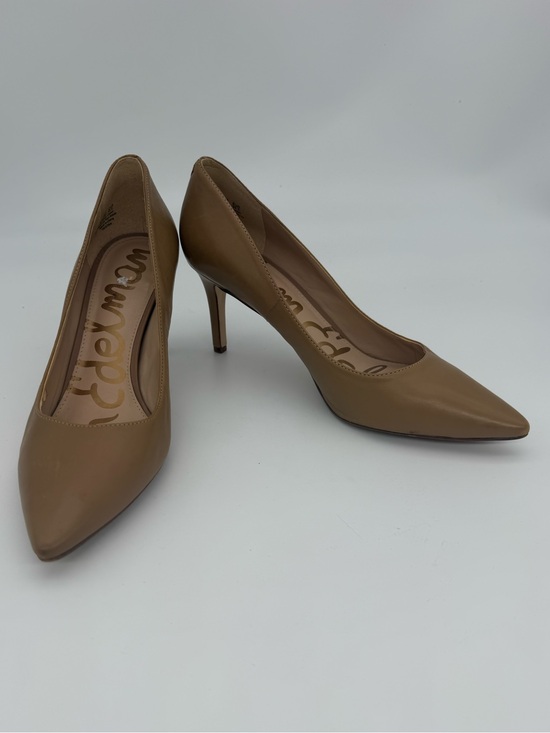 Sam Edelman Shoes - Sam Edelman Tristan Tan Nude Leather Pointed Toe Pumps Size 8.5